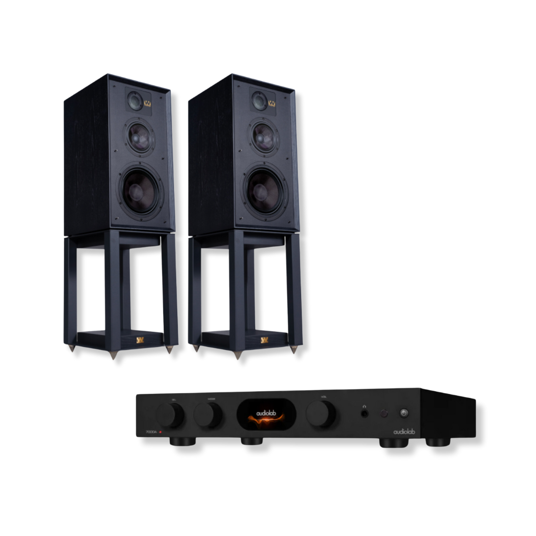 Wharfedale Linton Heritage + Audiolab 7000A Bundle