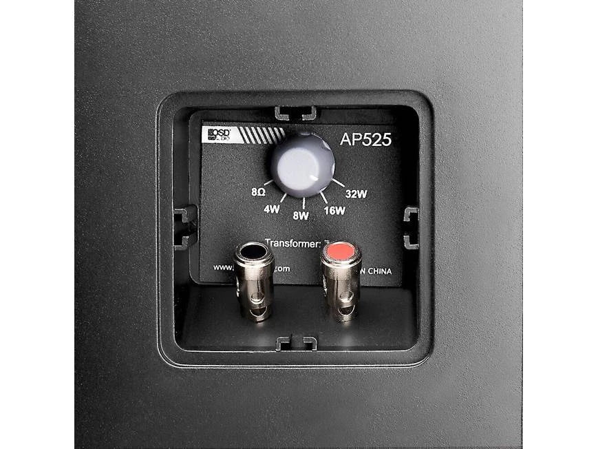 OSD Audio AP525T 5.25-inch Outdoor Patio Speakers with 70V Tap, Black (Pair) - OSD Audio - Cinematics Pakistan - view 5
