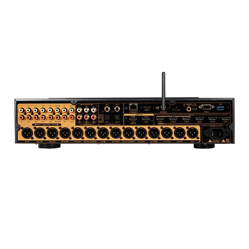 ToneWinner AT-600 16-Channel 8K Dolby Atmos AV Processor with Dirac - ToneWinner - Cinematics Pakistan - view 3