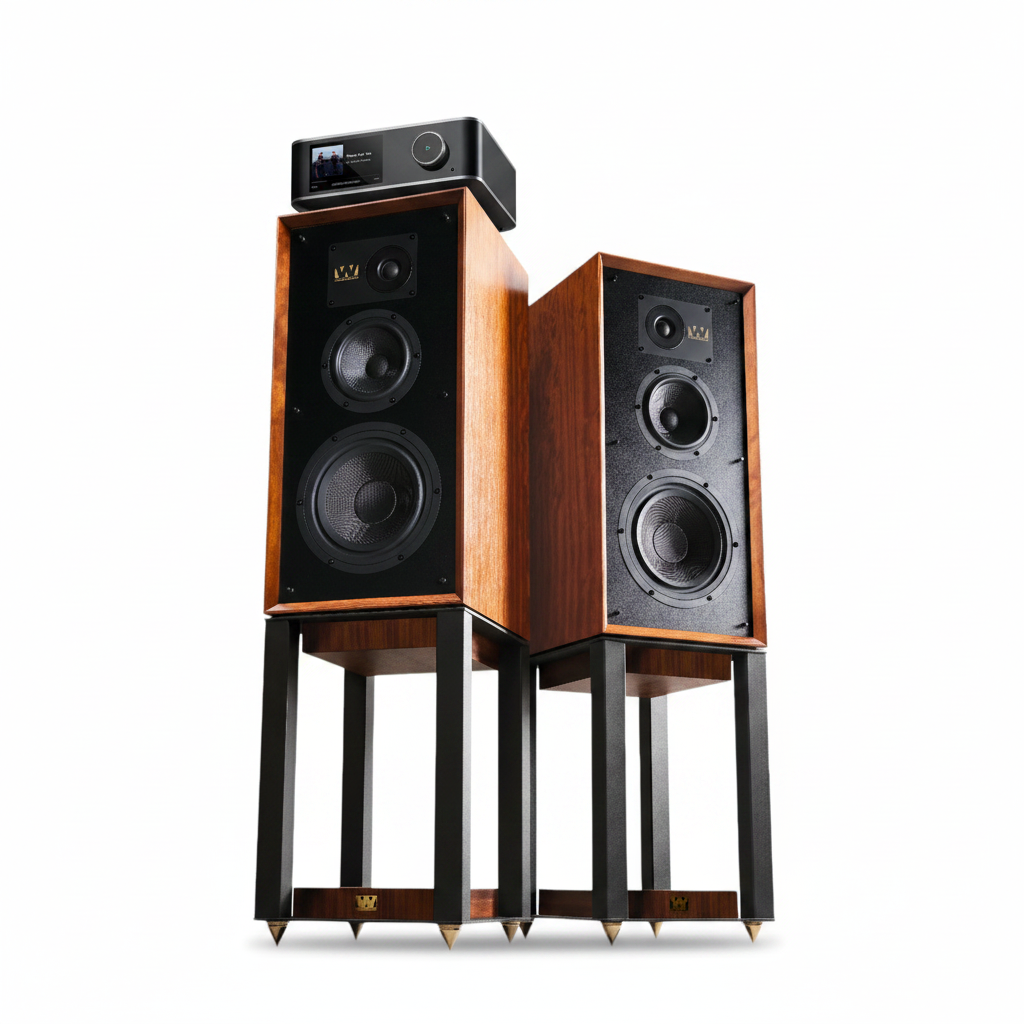 heritage-speakers-modern-streaming-amp-setup
