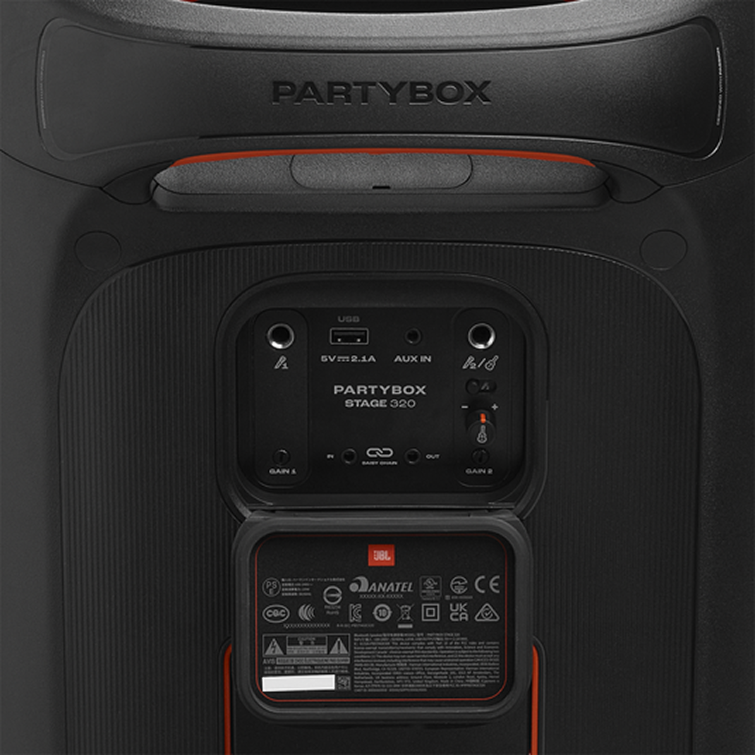 JBL PartyBox Stage 320 portable party speaker
