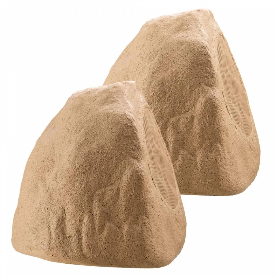 OSD Audio RX805 8-inch Outdoor Rock Speaker, Sandstone Brown (Pair) - OSD Audio - Cinematics Pakistan - view 2