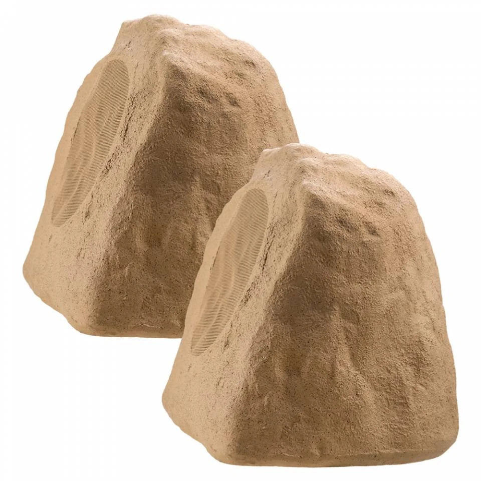 OSD Audio RX805 8-inch Outdoor Rock Speaker, Sandstone Brown (Pair) - OSD Audio - Cinematics Pakistan - view 3