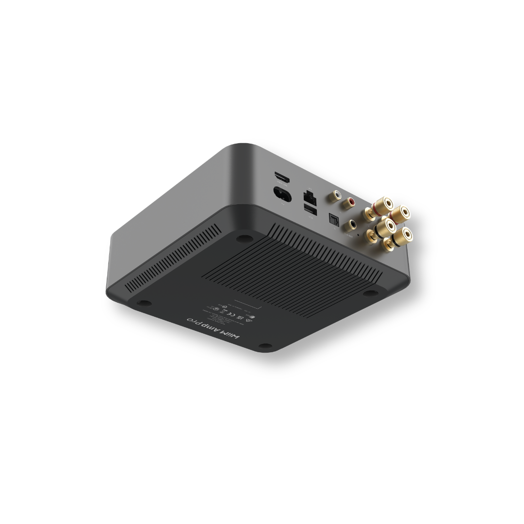 WiiM Amp Pro wireless music streaming amplifier