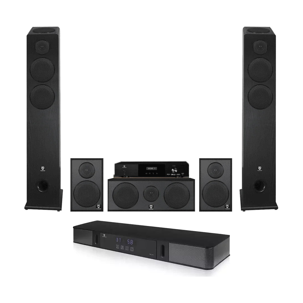 ToneWinner YX-03 home theater with amplifier and free TV-20L soundbar